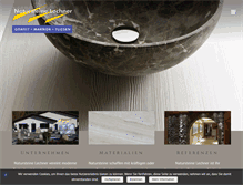Tablet Screenshot of natursteine-italien.com
